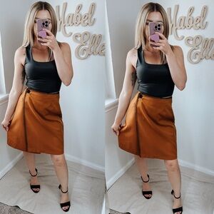 Vintage 1959 SMW swanky high waisted wrap skirts size 9